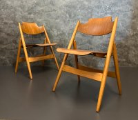 Klappstühle Egon Eiermann SE18 Wilde + Spieth Stühle Vintage 60er - Bild 7
