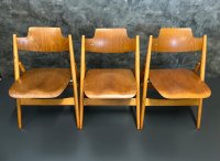 Klappstühle Egon Eiermann SE18 Wilde + Spieth Stühle Vintage 60er - Bild 13