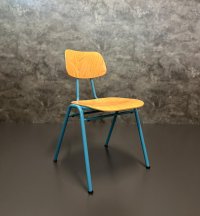 Vintage Stühle Retro Stapelstühle Gastro Stuhl Bistro Cafe Loft - Bild 3