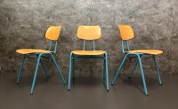 Vintage Stühle Retro Stapelstühle Gastro Stuhl Bistro Cafe Loft - Bild 7