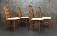 Original Niels Koefoed Eva Stühle Danish Mid-Century Teak Loft - Bild 1