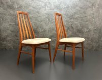 Original Niels Koefoed Eva Stühle Danish Mid-Century Teak Loft - Bild 6