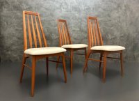 Original Niels Koefoed Eva Stühle Danish Mid-Century Teak Loft - Bild 8