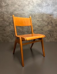 Vintage Stühle Retro Gastro Bistro Stuhl Holzstuhl Stapelstuhl - Bild 1