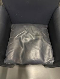 Cassina Sessel Modell 401 Echtleder Sessel Designklassiker Stuhl - Bild 6
