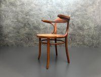 Original Thonet Armlehnstuhl Modell 233 Vintage Stuhl Mid Century - Bild 2