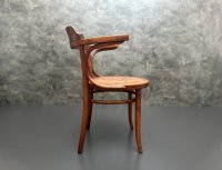 Original Thonet Armlehnstuhl Modell 233 Vintage Stuhl Mid Century - Bild 4