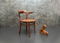 Original Thonet Armlehnstuhl Modell 233 Vintage Stuhl Mid Century - Bild 5