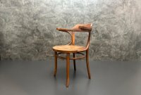 Original Thonet Armlehnstuhl Modell 233 Vintage Stuhl Mid Century - Bild 15