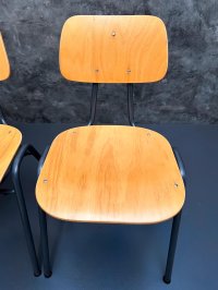 Vintage Stapelstühle Retro Gastro Stühle Bistro Stuhl Bestuhlung - Bild 9