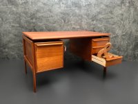 Arne Vodder Schreibtisch G V Mobler Teak Mid Century Vintage 60er - Bild 1