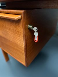 Arne Vodder Schreibtisch G V Mobler Teak Mid Century Vintage 60er - Bild 11
