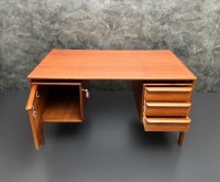 Arne Vodder Schreibtisch G V Mobler Teak Mid Century Vintage 60er - Bild 14