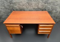 Arne Vodder Schreibtisch G V Mobler Teak Mid Century Vintage 60er - Bild 15