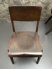 Vintage Holzstühle Retro Stapelstühle Gastro Stuhl Bistro Möbel - Bild 13