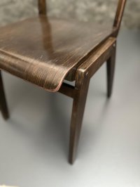 Vintage Holzstühle Retro Stapelstühle Gastro Stuhl Bistro Möbel - Bild 15