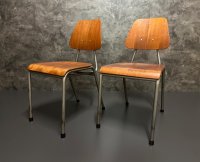 Vintage Retro Stühle Teak Stapelstühle MH Stalmöbler Dänisch 70er - Bild 2