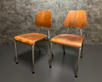 Vintage Retro Stühle Teak Stapelstühle MH Stalmöbler Dänisch 70er - Bild 6