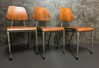 Vintage Retro Stühle Teak Stapelstühle MH Stalmöbler Dänisch 70er - Bild 7