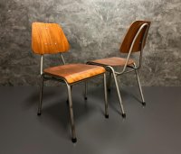 Vintage Retro Stühle Teak Stapelstühle MH Stalmöbler Dänisch 70er - Bild 3