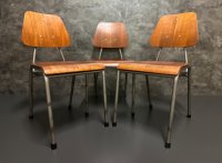 Vintage Retro Stühle Teak Stapelstühle MH Stalmöbler Dänisch 70er - Bild 8