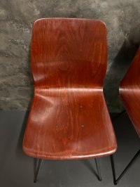 Top Pagholz Stühle Vintage Retro Industrie Design Holzstühle 60er - Bild 9