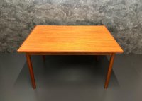 Skandinavischer Teak Esstisch Mid-Century Dänischer Tisch Vintage - Bild 1