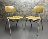 Vintage Stühle Retro Stapelstühle Gastro Bistro Stuhl Industrie - Bild 2