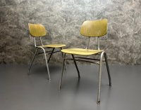 Vintage Stühle Retro Stapelstühle Gastro Bistro Stuhl Industrie - Bild 4