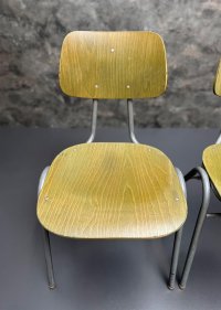 Vintage Stühle Retro Stapelstühle Gastro Bistro Stuhl Industrie - Bild 8