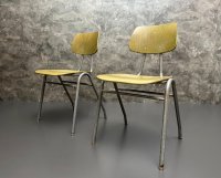 Vintage Stühle Retro Stapelstühle Gastro Bistro Stuhl Industrie - Bild 3