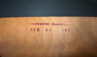 Vintage Stühle Universität Frankfurt Original Industrie Stühle - Bild 20