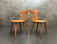 Gebrauchte Holzstühle Stühle Gastro Bistro Küchenstühle Vintage - Bild 3