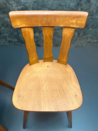 Gebrauchte Holzstühle Stühle Gastro Bistro Küchenstühle Vintage - Bild 9