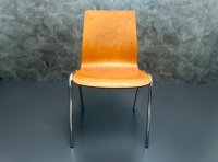 Gebrauchte Stapelstühle Vintage Stühle Retro Küchenstühle Stuhl - Bild 2