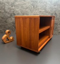Dänisches Hi-Fi Sideboard aus Teak Vintage Kommode Mid Century - Bild 10