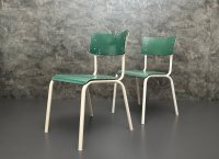 Vintage Retro Stühle Stapelstühle Gastro Bistro Stühle Cafe - Bild 6