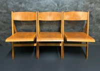 Klappstühle Holzstühle Vintage Stühle Retro Gastro Bistro Stühle - Bild 15