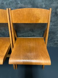 Klappstühle Holzstühle Vintage Stühle Retro Gastro Bistro Stühle - Bild 19