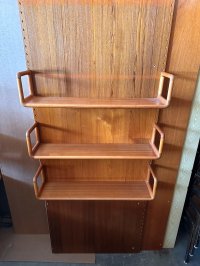 Cado Poul Cadovius Teak Wandregal Regalbretter Dyrlund 90 cm - Bild 2