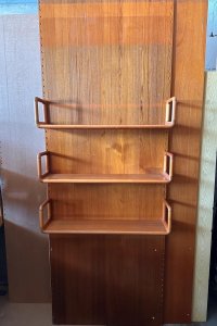 Cado Poul Cadovius Teak Wandregal Regalbretter Dyrlund 90 cm - Bild 3