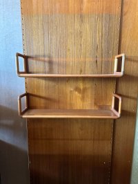 Cado Poul Cadovius Teak Wandregal Regalbretter Dyrlund 90 cm - Bild 4