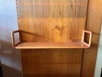 Cado Poul Cadovius Teak Wandregal Regalbretter Dyrlund 90 cm - Bild 5