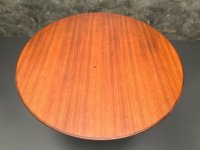 Vintage Teak Couchtisch rund 100 cm Danish Design Mid Century - Bild 7