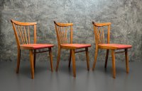 Vintage Holzstühle Mid Century Sprossenstühle Küchenstühle 70er - Bild 10