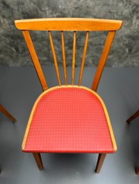 Vintage Holzstühle Mid Century Sprossenstühle Küchenstühle 70er - Bild 15