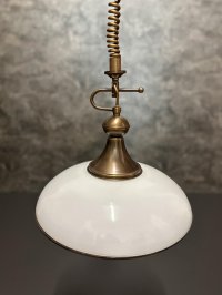 Vintage Pendelleuchte Neukro Menden Hängeleuchte 70er 80er Lampen - Bild 5