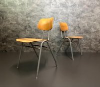 60 x Original Vintage Stühle Retro Stapelstühle Gastro Bistro Bar - Bild 1