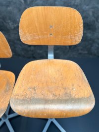 Werkstattstühle Vintage drehbar höhenverstellbar Architektenstuhl - Bild 12