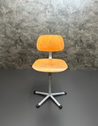 Werkstattstühle Vintage drehbar höhenverstellbar Architektenstuhl - Bild 13